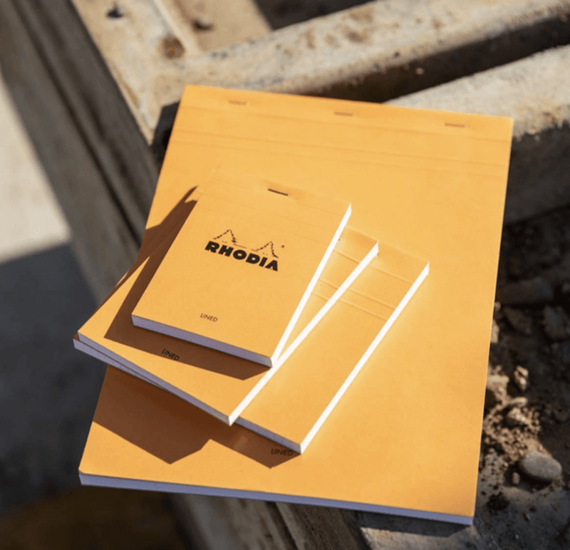 Rhodia Notatblokk Linjer, topp-spiral A5