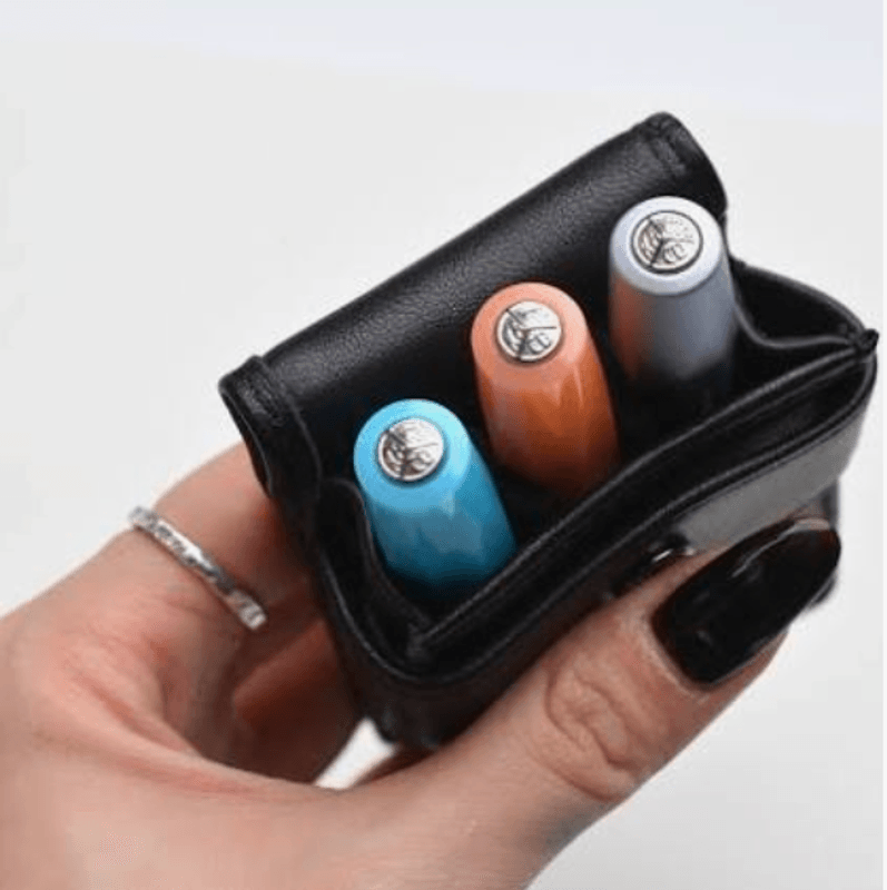 Kaweco Leather Sport Pouch, for 3 penner