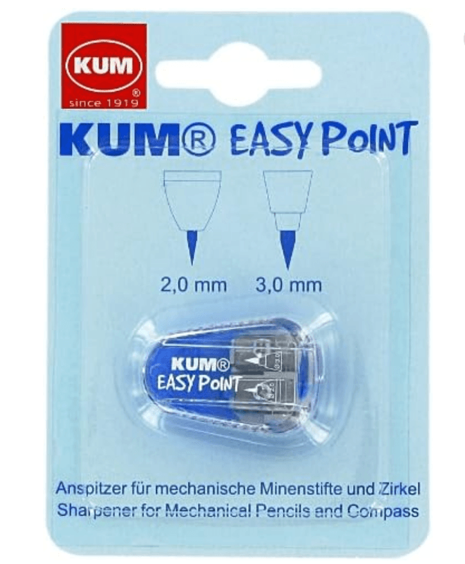 KUM Easypoint Blister Minespisser 2-hulls, 2 mm / 3 mm