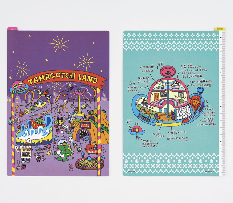 HOBONICHI Pencil Board for A5, Tamagotchi