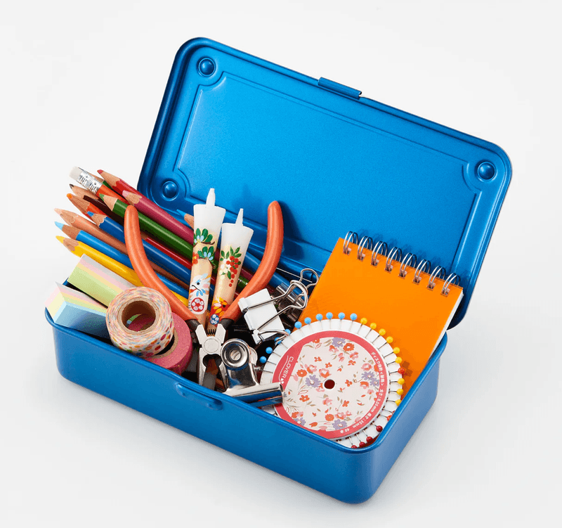 TOYO Steel Trunk Shape Toolbox, flere farger