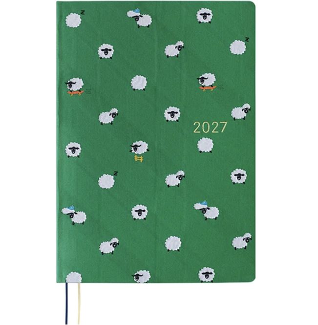 Hovedbilde HOBONICHI Techo HON 2027 Bow & Tie Sheep Sheep ...