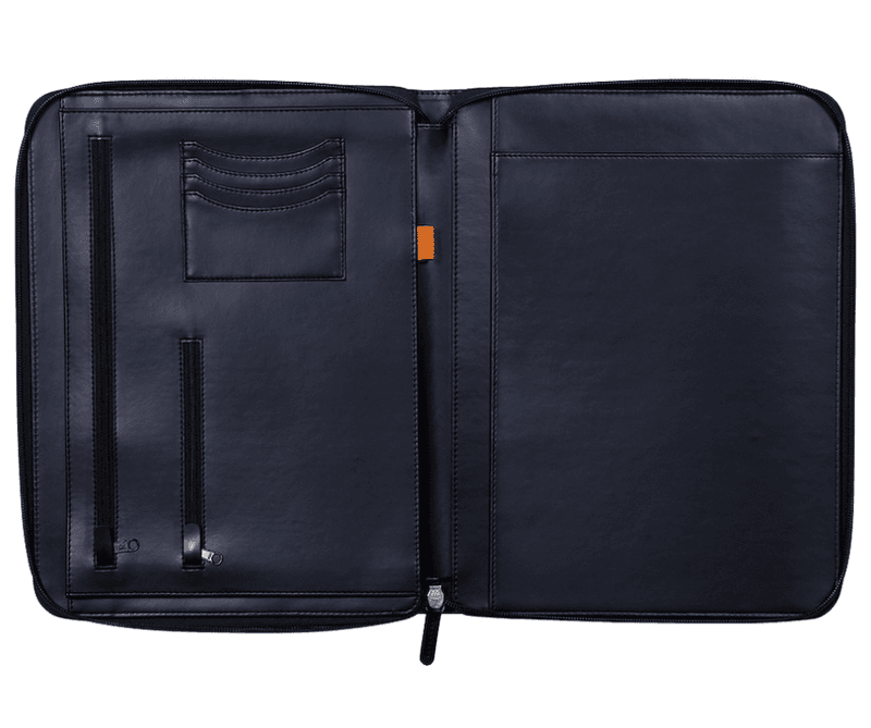 Rhodia Zipped Portfolio Large A4+, Sort