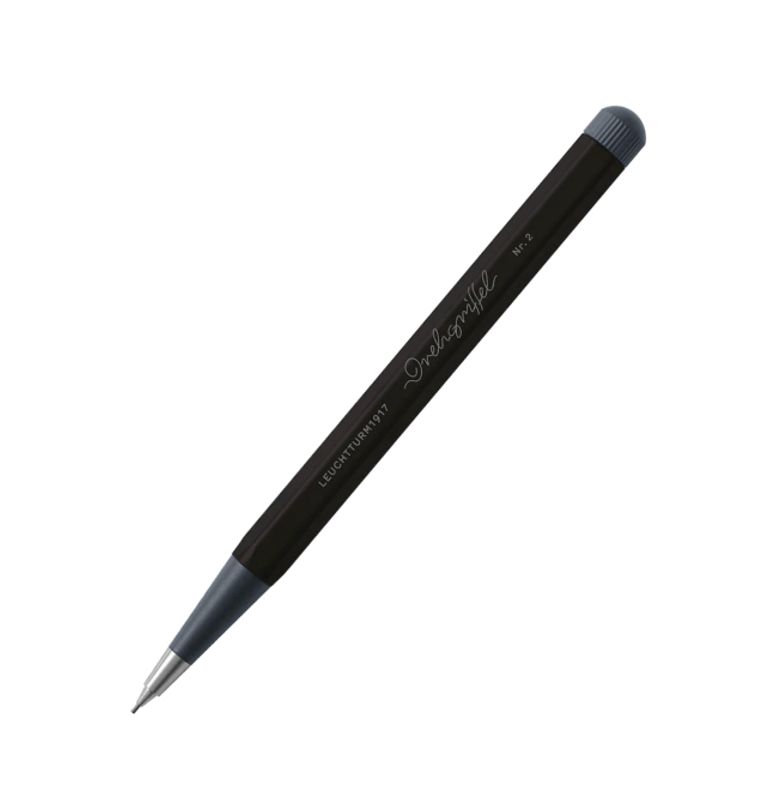 LEUCHTTURM1917  Drehgriffel Mekanisk Blyant 0,7 mm, Sort