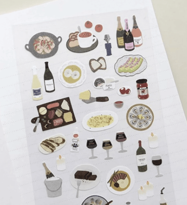 Suatelier Stickers Wine bar