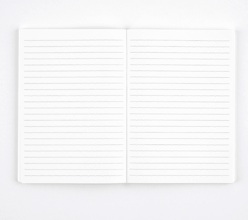 HOBONICHI Lined Notatbok, A6