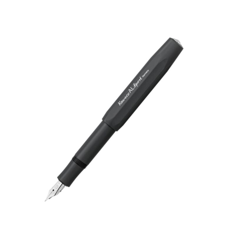 Kaweco Al Sport Fyllepenn, Sort