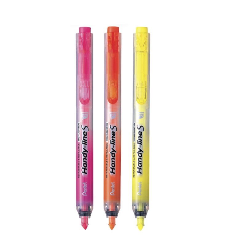 Pentel Handy-line S Retractable Highlighter 