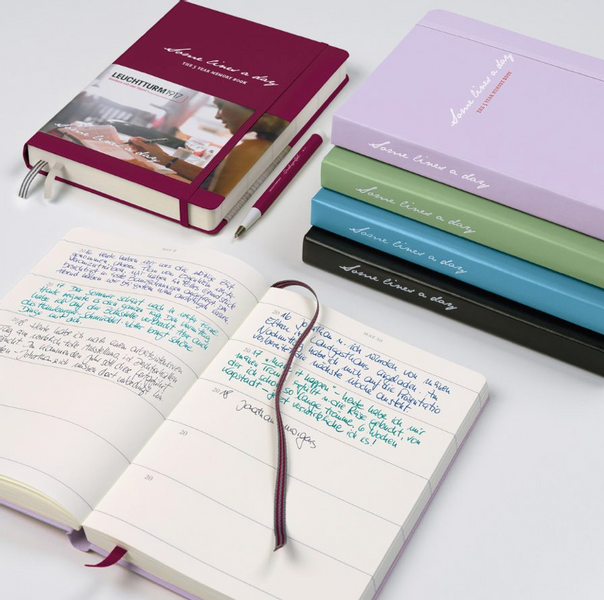 LT Some lines a day, 5 &aring;rs dagbok, Black