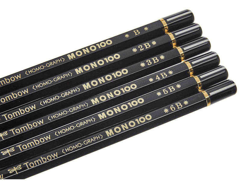 Tombow Mono 100 Blyant 12 stk, Assortert