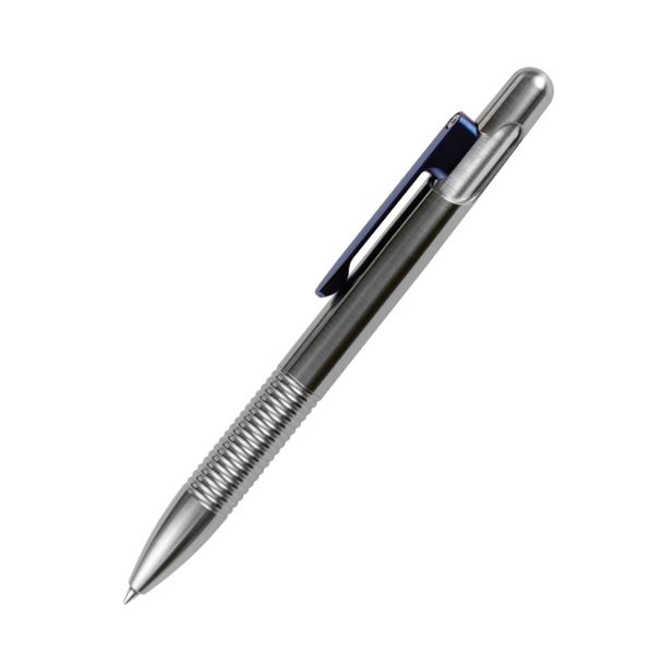 Machine Era Field Pen Bolt - Stainless Steel with Blue Titan Clip  