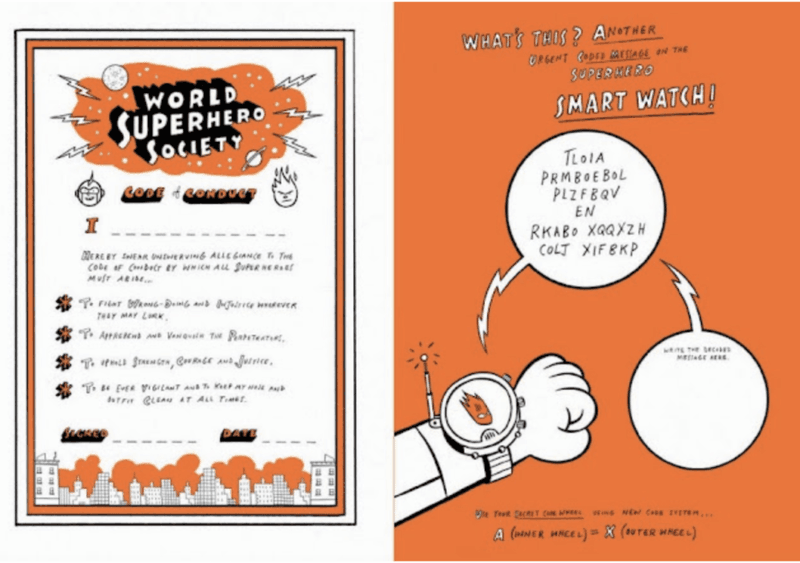 The Superhero book for superheroes