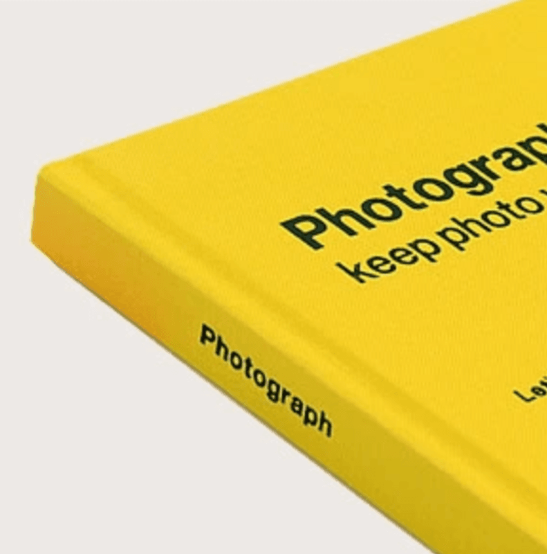Delfonics Fotoalbum small, Yellow