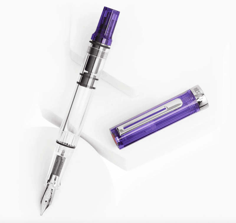 TWSBI ECO  Fyllepenn Transparent Purple