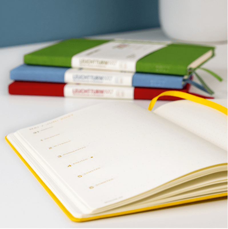 LT Weekly COLORFUL SEASONS 2027 Hardcover A5 Grønn