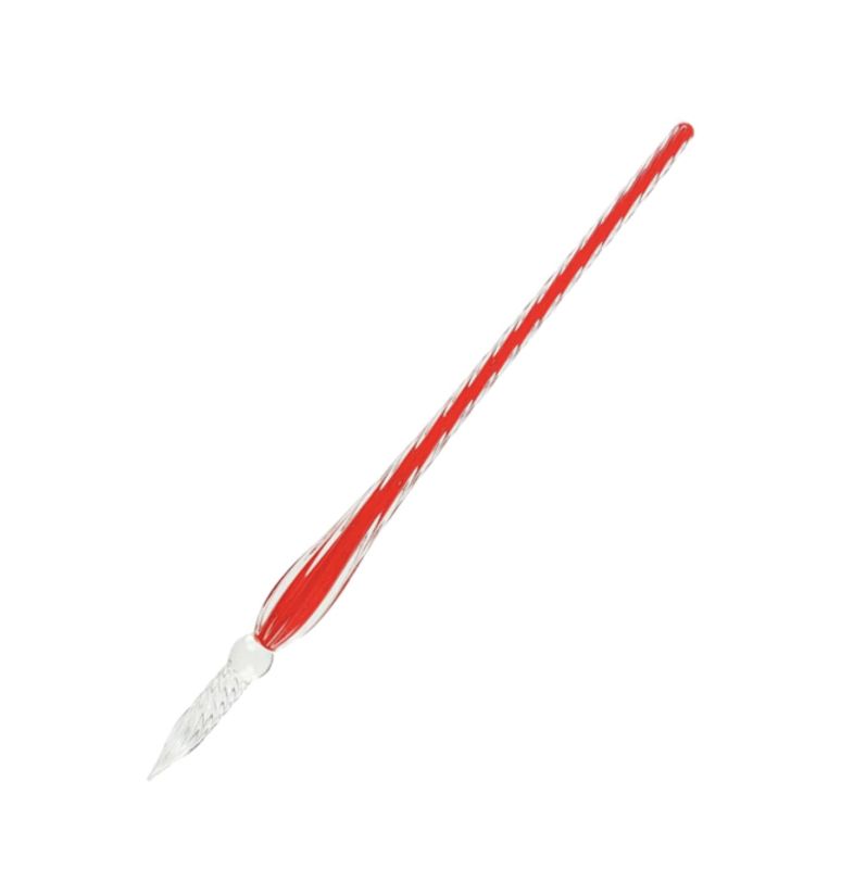 Herbin Glass Dip Pen, Rose Carouobier