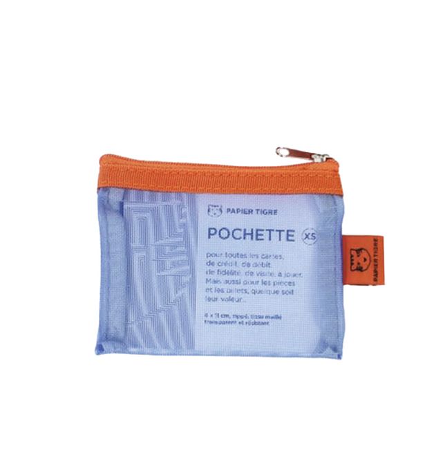 Hovedbilde Papier Tigre Pouch Orange, XSmall