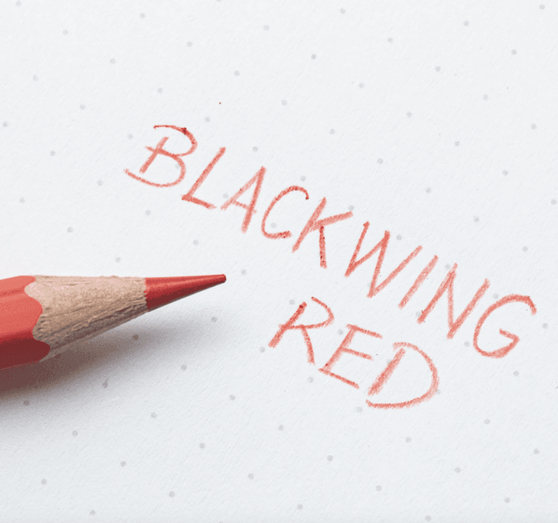 Blackwing Red,  Sett med 6 blyanter 