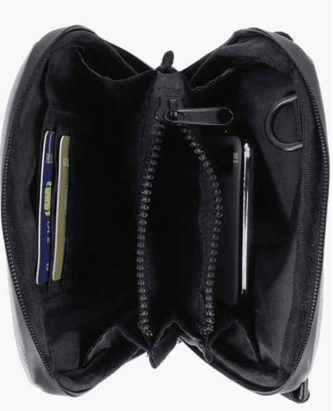 Delfonics Water-Repellent Smartphone bag with shoulder strap, Grey