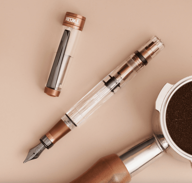 TWSBI Diamond 580 AL R Fyllepenn Affogato with Onyx