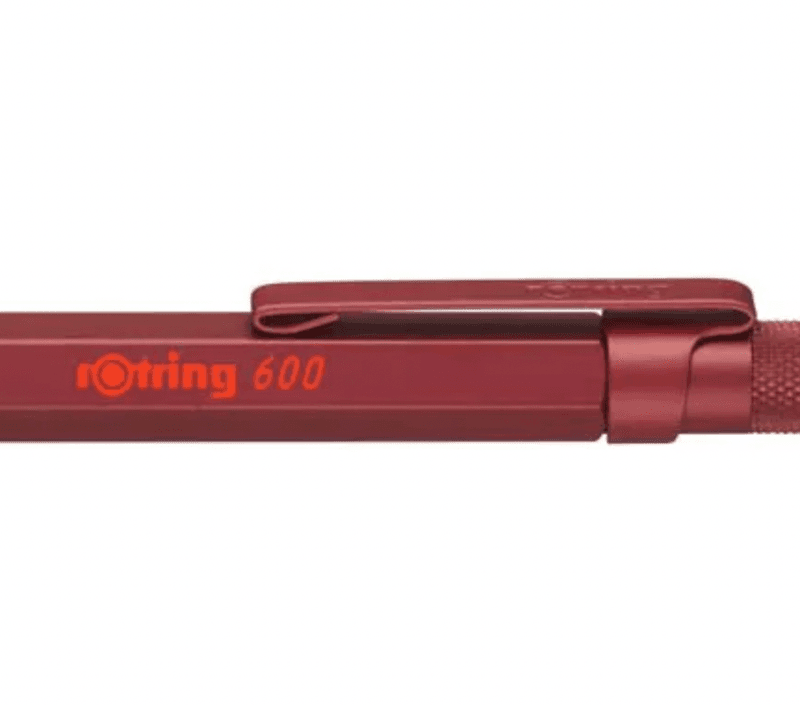 Rotring 600 Ballpointpen, Rød