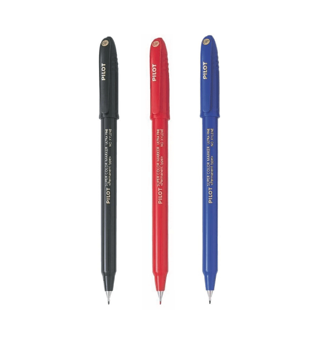 Pilot Super Color Marker, Ultra fine